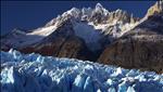 glacier at lake grey